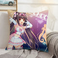 Ljojo 45x45 Cushion Cover - Decorative Pillowcase for Home, Car, and Bed Decor