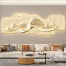Ljojo LED Living Room Light Painting High-End Sofa Wall Art 2025 Luxury Model