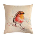 Animal Print Linen Pillowcase by Ljojo - Home Decor Cushion Cover