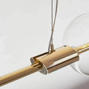 Nordic Minimalist Glass Chandelier | LED Pendant Light for Dinning Living Room by Ljojo