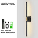 Ljojo LED Wall Sconce Lights 350° Touch Dimmable Rotatable Wall Lamps