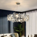 Ljojo LED Crystal Chandelier - Modern Luxury Lighting for Living Room and Bedroom