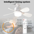 Smart 2-in-1 Ceiling Fan with Remote Control Dimming Lighting E27 | Whisper-Quiet Fan | Ljojo