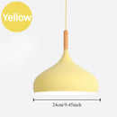 Modern Macaroon Chandelier: Aluminum Hanging Light for Home Office Decor by Ljojo