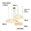Nordic Marble Pendant Light Minimalist Chandelier Living Room Bedroom Ljojo