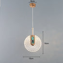 Ljojo Luxury Crystal Pendant Chandelier for Home Bedroom Living Dining Room Decor