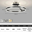 LED Bedroom Ceiling Light Modern Circular Eye Protection Lamp Ljojo