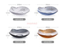 Ljojo Melon Seed Fruit Plate Glass Plate | Modern Living Room Creative Snack Plate