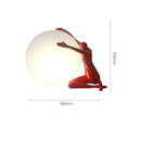 Italy Table Lamps Art Portrait Design Replica Sculpture Standing Floor Lamp Ball Bedroom Decoration by Ljojo