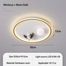 Astronaut LED Ceiling Light Space Children's Room Lamp Boy Bedroom Decor Ljojo