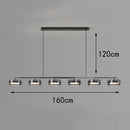 Modern Minimalist Glass LED Pendant Chandelier by Ljojo - High-end Home Decor Fixture