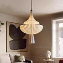 Japanese Wabi Sabi Cloth Chandelier for Living Room by Ljojo