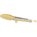 Ljojo 10 Silicone Non-Slip Cooking Clip Stainless Steel Kitchen Tongs BBQ Salad Tools