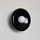 Modern Minimalist Round Jade Stone LED Wall Pendant Light Hanging Lamp by Ljojo