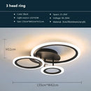 Modern LED Dimmable Ceiling Light Fixture for Living Dining Bedroom by Ljojo