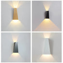 Ljojo LED Wall Lamp Up Down Light Sconce, Modern Aluminum Indoor Decor Lighting