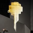 Modern Spiral Led Chandeliers Lighting Living Dining Room Pendant Lights Luminaria by Ljojo