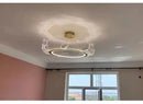Ljojo Modern Acrylic Hanging Light Petal Design for Bedroom Living Room - SANDYHA Compatible