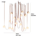 Designer Glass Ball Pendant Lamp for Living Room by Ljojo - DIY LED Lighting Decor