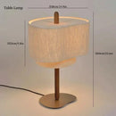Japanese Wabi Sabi LED Ceiling Chandelier Pendant Light for Living Room by Ljojo