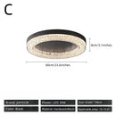 LED Modern Crystal Chandelier | Italian Luxury Bedroom Ceiling Light by Ljojo