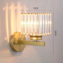 Gold Crystal Wall Lamp: Nordic LED Light for Living Room & Bedroom by Ljojo