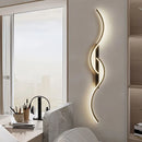 Ljojo LED Wall Lights in Black Gold White for Bedroom Corridor Balcony