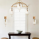 Ljojo Retro American Series LED Chandelier for Living Room and Dinning Room