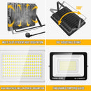 Ljojo™ 200W LED Floodlight Flood Light Outdoor Street Garden Wall Lamp042