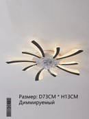 Ljojo Low Noise Ceiling Fan Chandelier for Home Decoration
