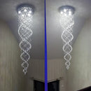 Ljojo Luxury Crystal Chandelier for Staircase & Bedroom Lighting