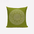 Ljojo Mandala Boho Retro Designer Linen Cushion Cover 45*45cm for Sofa