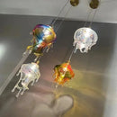 Ljojo Melting Candle Droplets Chandelier | Luxury Water Drop Pendant Light for Kitchen & Bedroom