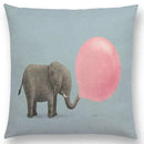 Cute Ghost Sailboat Whale Diver Cushion Cover by Ljojo