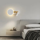 Ljojo LED Wall Lamp Spot Light Black White Modern Wall Light