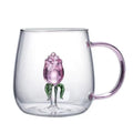 Ljojo 3D Animal Water Glass Tumbler Cup - Cute and Fun Design
