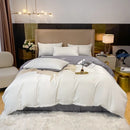 Ljojo 100% Cotton Bedding Set: Duvet Cover, Sheet, Pillowcases. Various Sizes Available.