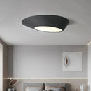 Alien Round Bedroom LED Ceiling Light - Modern Black and White Hallway Fixture by Ljojo