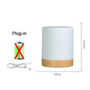 LED Night Light Touch Stepless Dimmable USB Bedside Lamp for Bedroom Decor Kids Gift by Ljojo