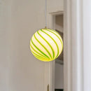 Ljojo Lollipop Chandelier Candy Ball Pendant Light for Living Kid Room Hotel Décor