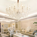 Ljojo Luxury Crystal Pendant Light for Living Room Dining Bedroom