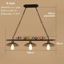Billiards Pendant Light Fixture Rustic Retro Bar Counter Decoration Ljojo