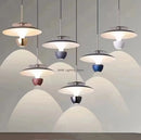 Ljojo LED Pendant Light: Colourful Ceiling Chandelier for Kitchen, Dining Room, Bedroom