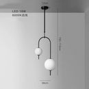 Nordic Minimalist LED Ceiling Chandelier Magic Bean Pendant Light for Home Decoration Ljojo