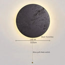 Ljojo LED Wall Lamps Black Travertine Nordic Minimalism Bathroom Mirror Lights