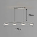 Modern Minimalist Glass LED Pendant Chandelier by Ljojo - High-end Home Decor Fixture