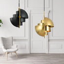 Gubi Pendant Light Iron Gold Chrome Hanging Lamp by Ljojo