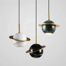 Ljojo Marble Pendant Lamp: Stylish Hanging Chandelier for Various Settings