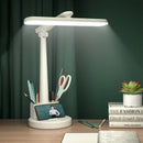 Ljojo LED Rechargeable Desk Lamp Foldable Eye Protection USB Bedroom Lighting