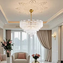 Gray Murano Glass Pendant Chandelier for Dining Bedroom Living Room by Ljojo